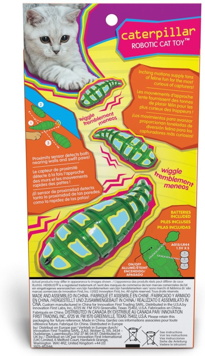 Hexbug Caterpillar Cat Toy