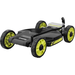 RYOBI ONE+ 18-Volt 12 in. Cordless 3-in-1 Trim Mower with Extra 3-Pack of Spools 4.0 Ah Battery and Charger P20160-AC