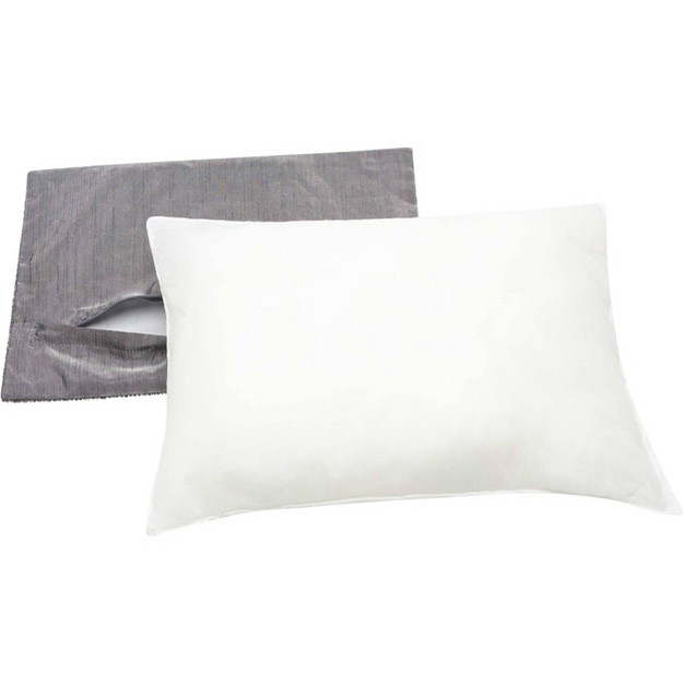 Polyester Throw Pillow White Mina Victory