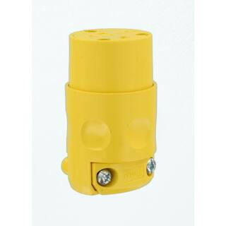 Leviton 20 Amp 250-Volt Grounding Connector Yellow 620CV