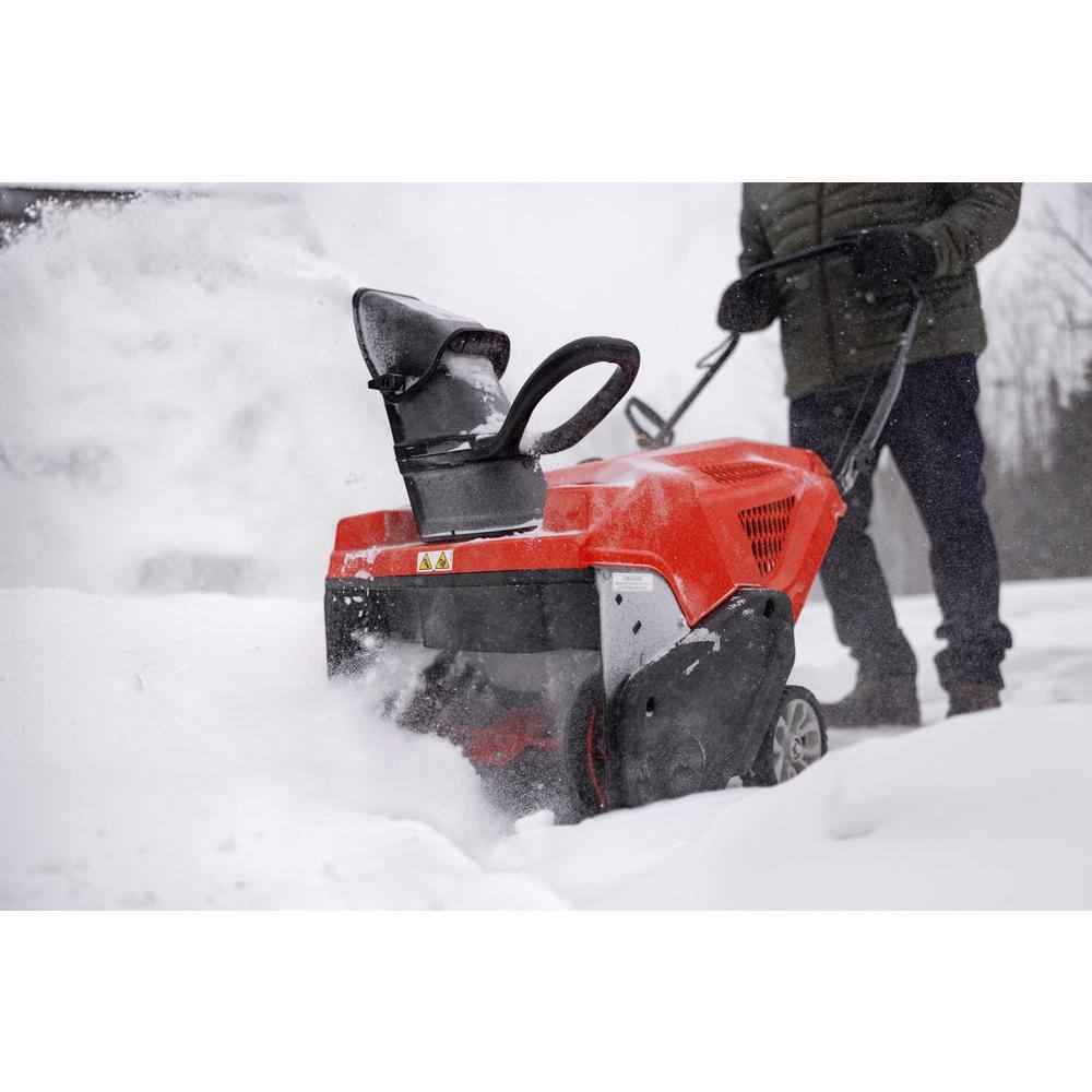 Troy-Bilt Squall 21 in. 123 cc Single-Stage Gas Snow Blower with E-Z Chute Control Squall 123R