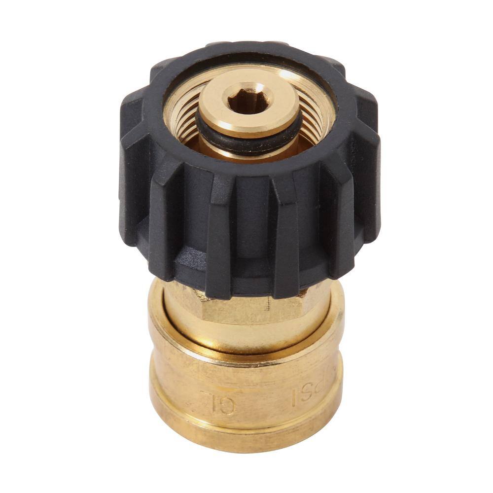 Powercare 38 in. Female Quick-Connect x M22 Connector for Pressure Washer AP31030B