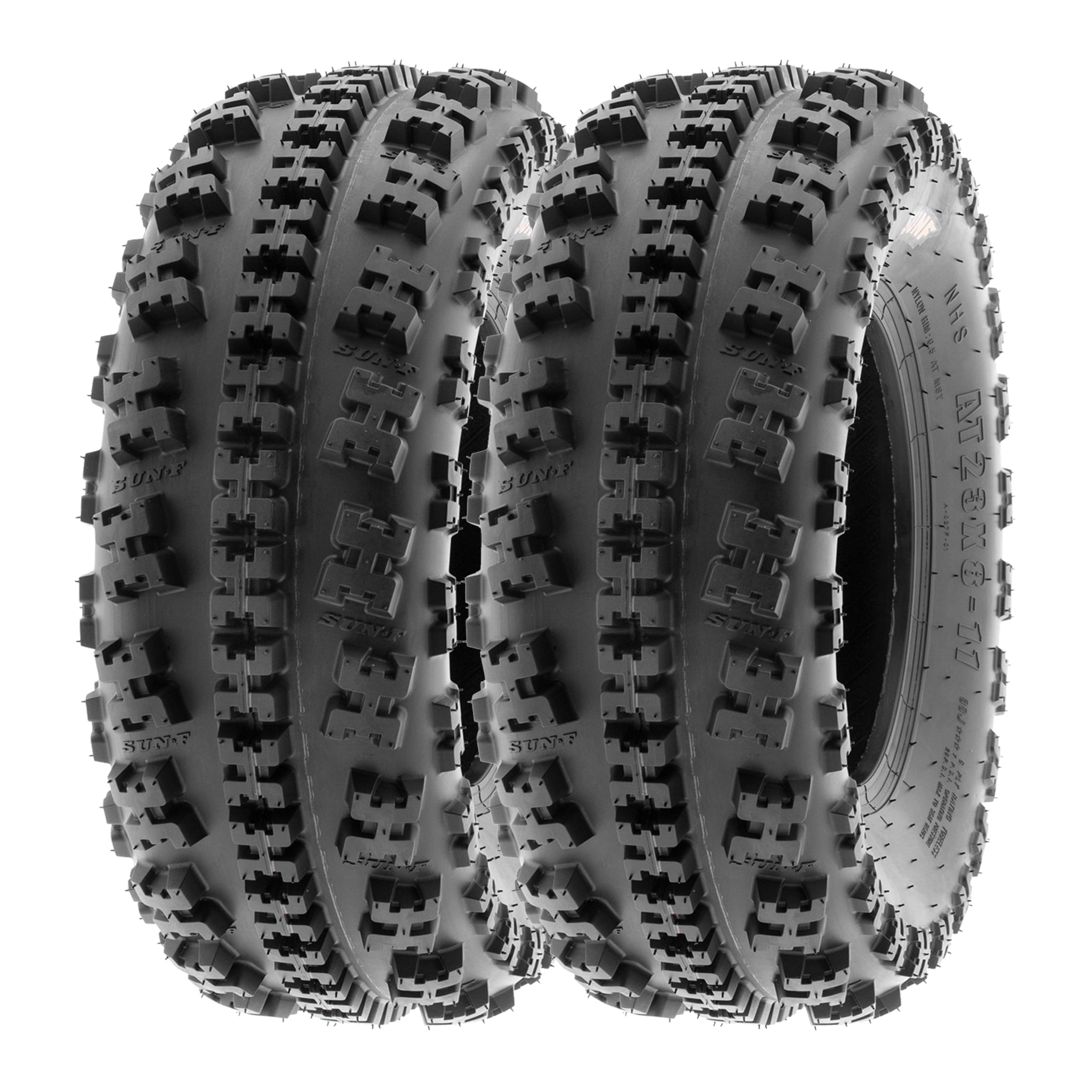 Full set of sport ATV UTV Tires 22x7-10 6 PR 2pcs 20x10-9 6 PR 2pcs A027