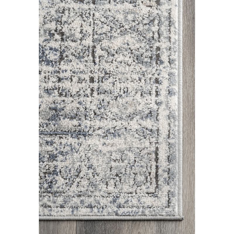 nuLOOM Jayla Barbed Iris Medallion Rug