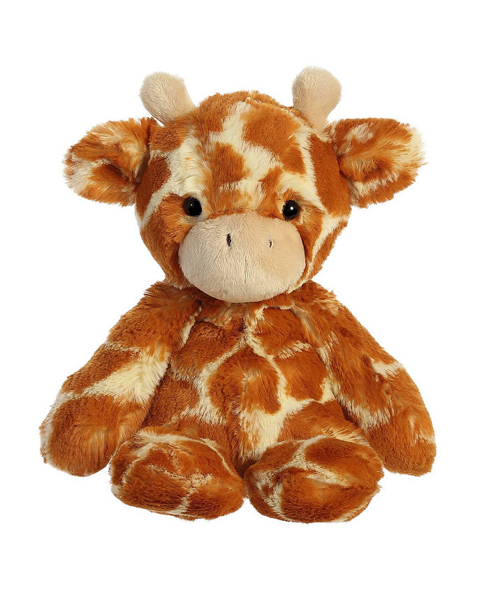 Aurora Small Giraffe Sweet and Softer Snuggly Plush Toy Brown 9