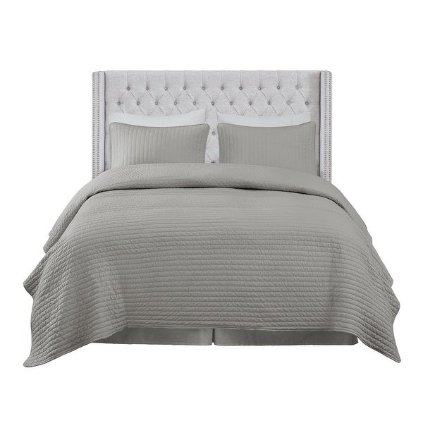 Madison Park Baldwin Upholstered Headboard - - 16304594