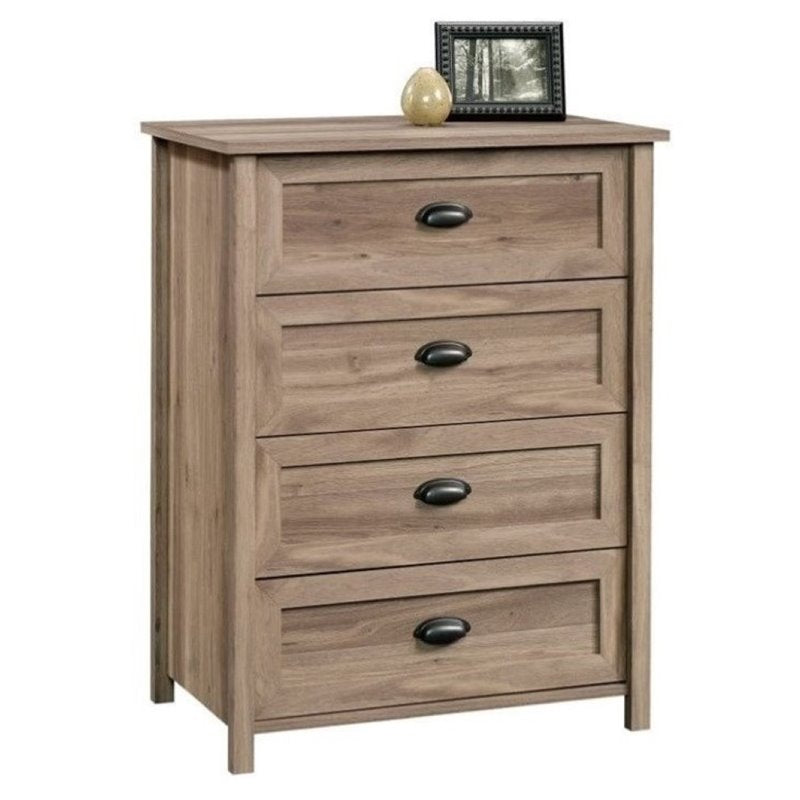 Bowery Hill 4 Drawer Chest in Salt Oak