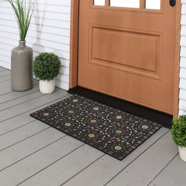 Entranced Mosaic Grain Doorscapes Mat Mohawk