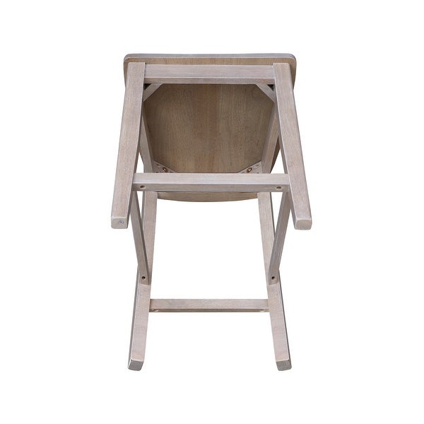 International Concepts Solid Wood Ava Stool