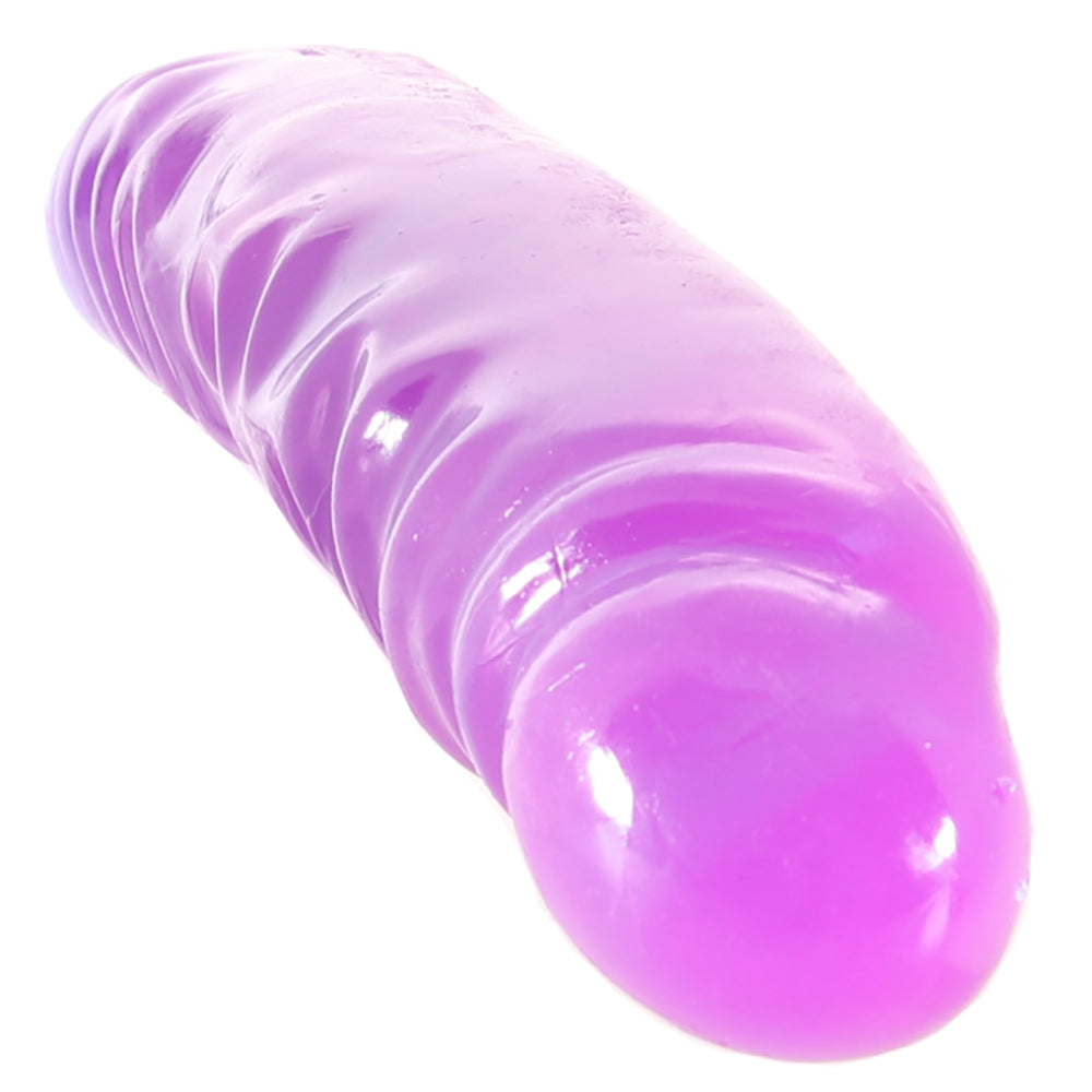 Reflective Gel 12 Inch Veined Double Dildo