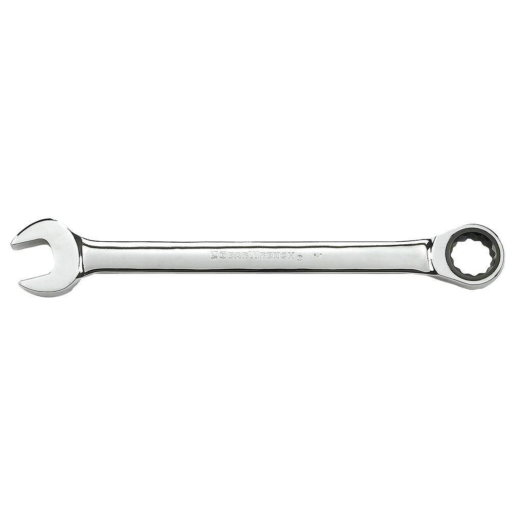 GEARWRENCH 1-12 in. SAE 72-Tooth Combination Ratcheting Wrench 9042