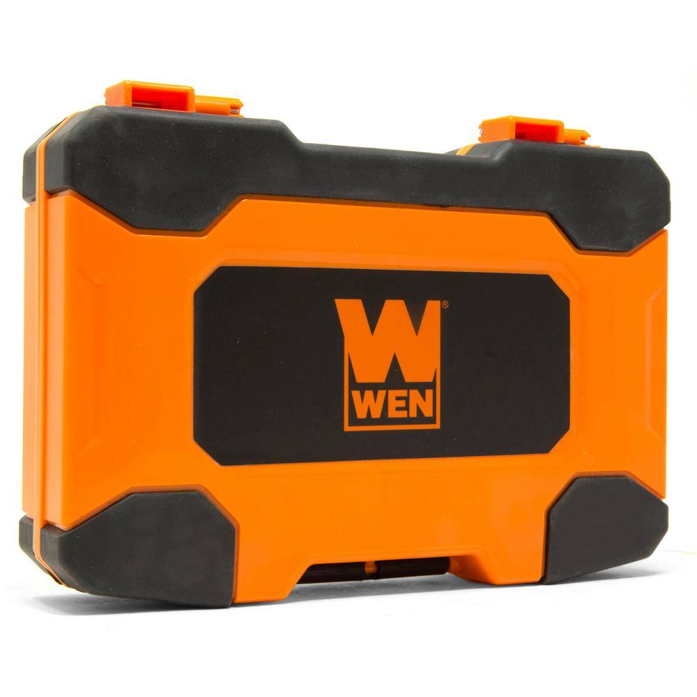 WEN 14 in. Hex Shank Impact-Rated Quick-Release Screwdriver and Drill Bit Set (40-Piece) DB1440