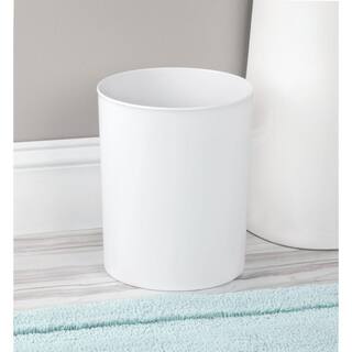 IDESIGN Franklin Solid Waste Can in White 19804