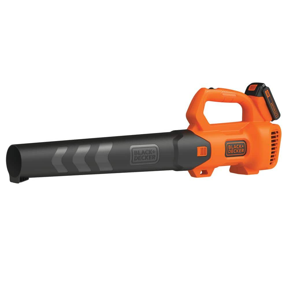 BLACK+DECKER 20V MAX 90 MPH 320 CFM Cordless Battery Powered Handheld Leaf Blower Kit with (1) 2Ah Battery & Charger BCBL700D1