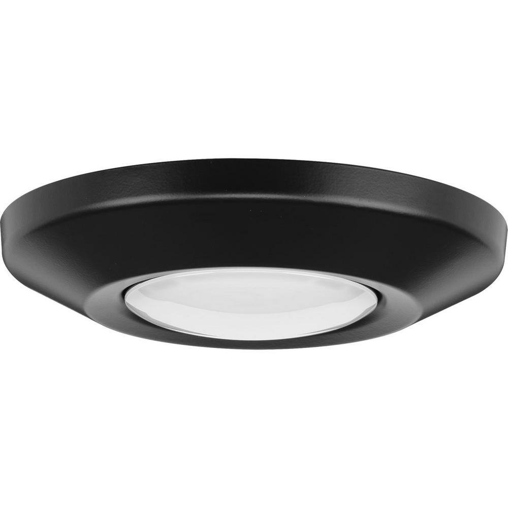 Progress Lighting Intrinsic Collection 7.25 in. Black Flush Mount LED Adjustable Eyeball Ceiling Fixture P810029-031-30