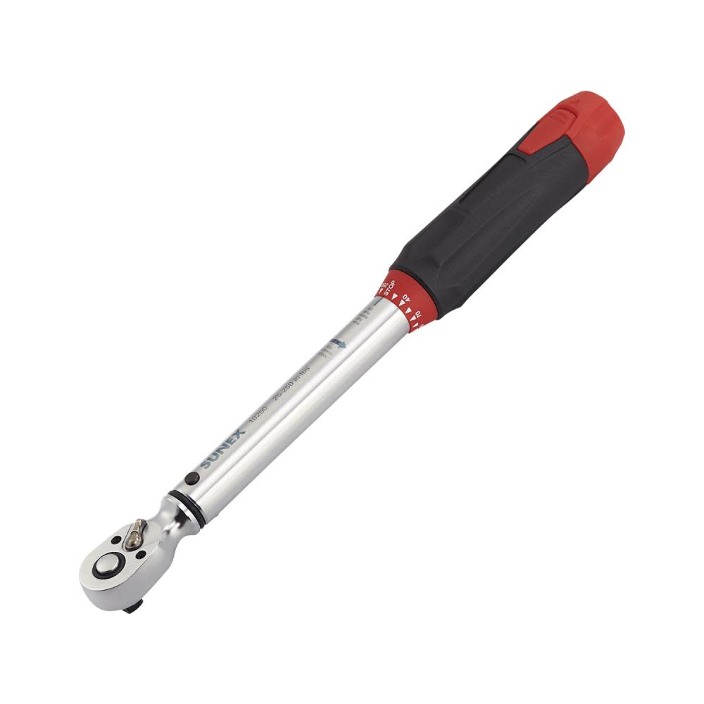 Sunex Indexing Torque Wrench 1/4 Drive