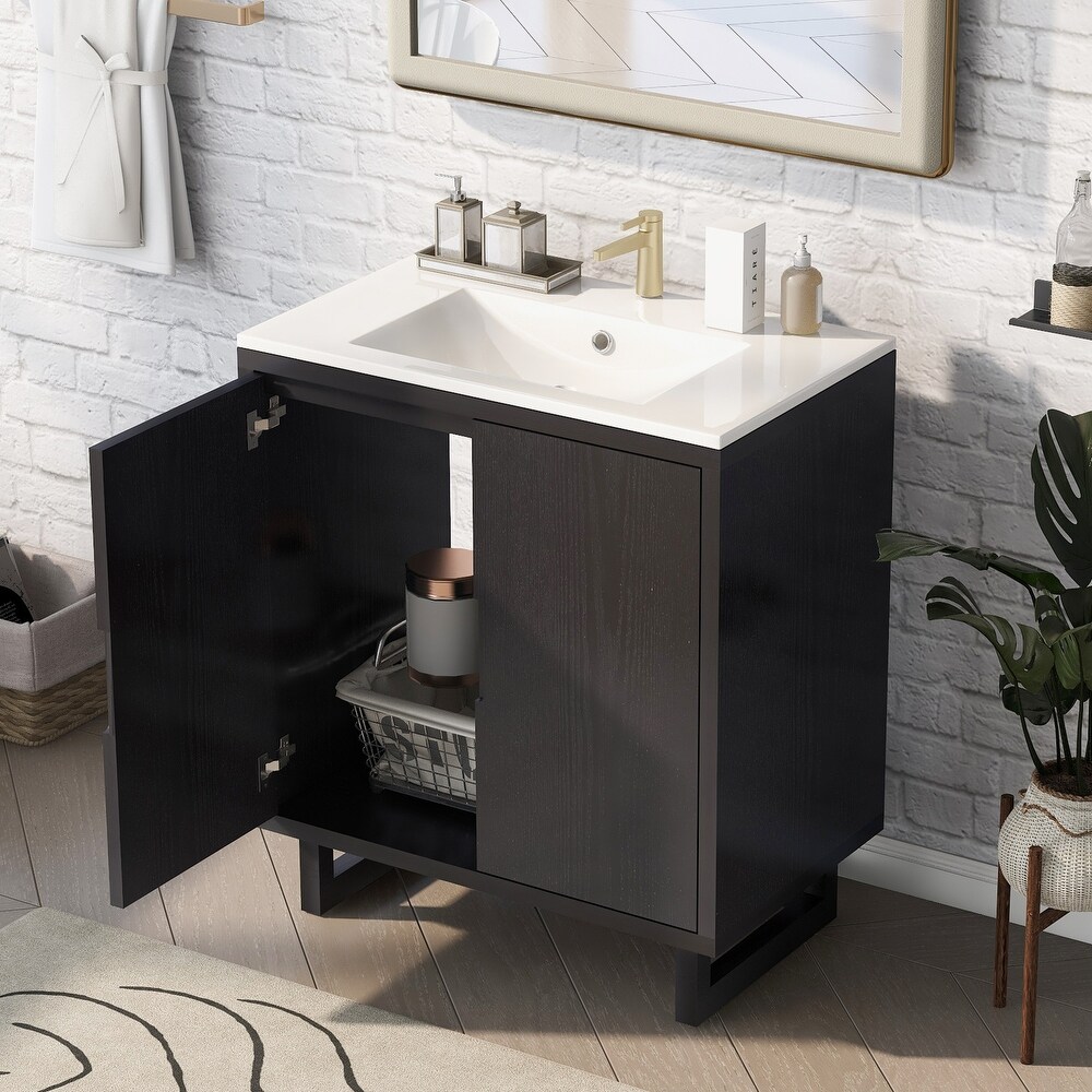 Bathroom Storage Cabinet with Sink