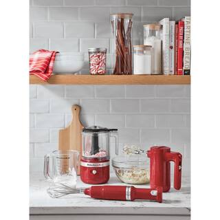 KitchenAid Cordless 7-Speed Empire Red Hand Mixer KHMB732ER