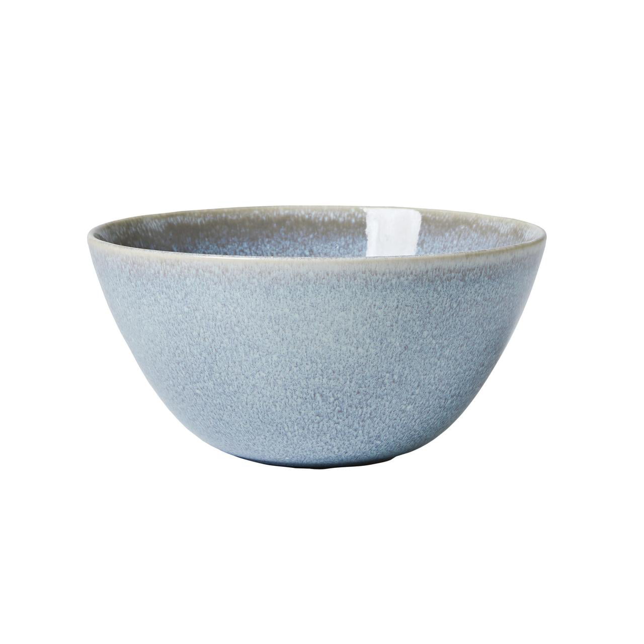 Better Homes and Gardens Blue Reactive Linette Stoneware Cereal Bowl 6.2”D