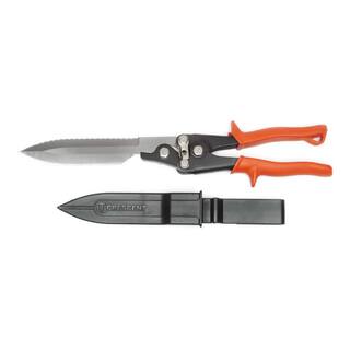 Crescent 17-12 in. Flex Duct Cutting Snips with Sheath CTFDUCTC