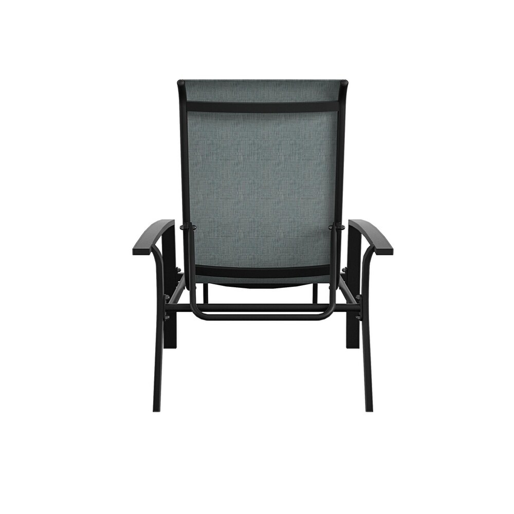 COSCO Outdoor Aluminum Chaise Lounge Chair (Set of 2)   N/A