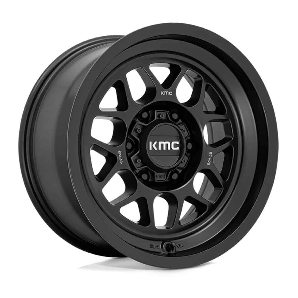 KMC Wheels KM725 17X8.5 5X5.0 S-BLK 0MM