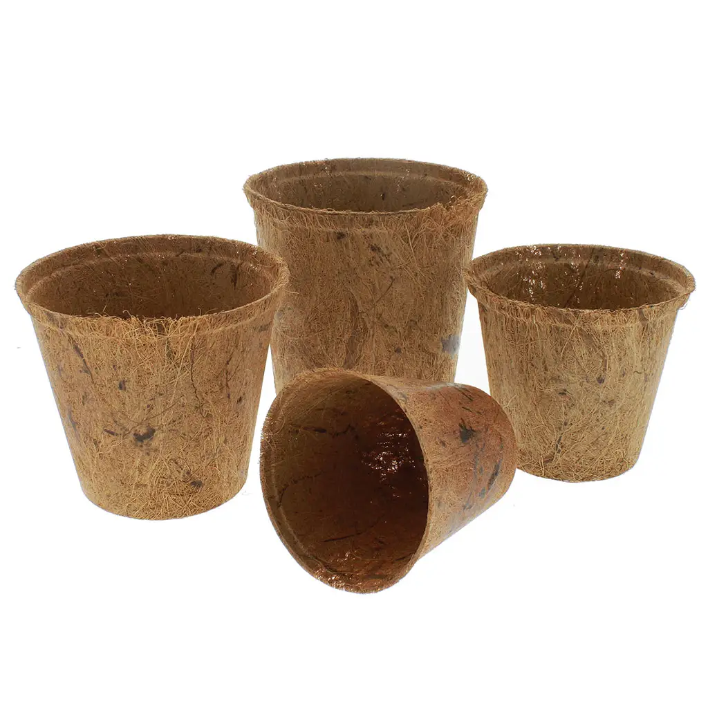 Export Quality Of Biodegradable Coconut Coir Pots For Bulk Supply Premium Organic coir pots manufacturers in India Best Price