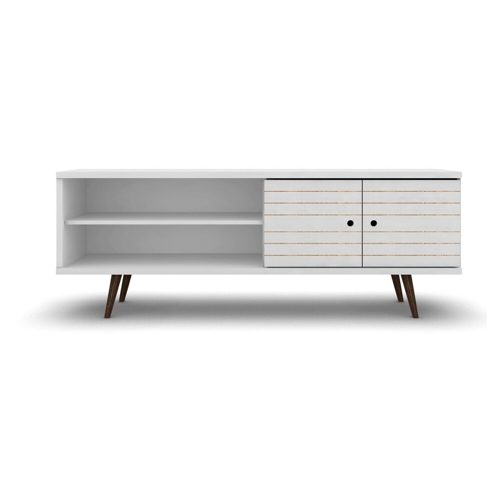 Manhattan Comfort Sortland Wooden Modern Media Cabinet Console