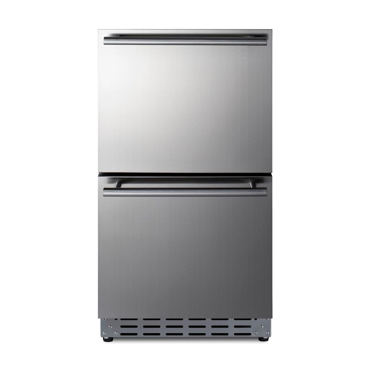 Summit 18-Inch 3.4 Cu. Ft. ADA Compliant Outdoor Double Drawer Compact Refrigerator