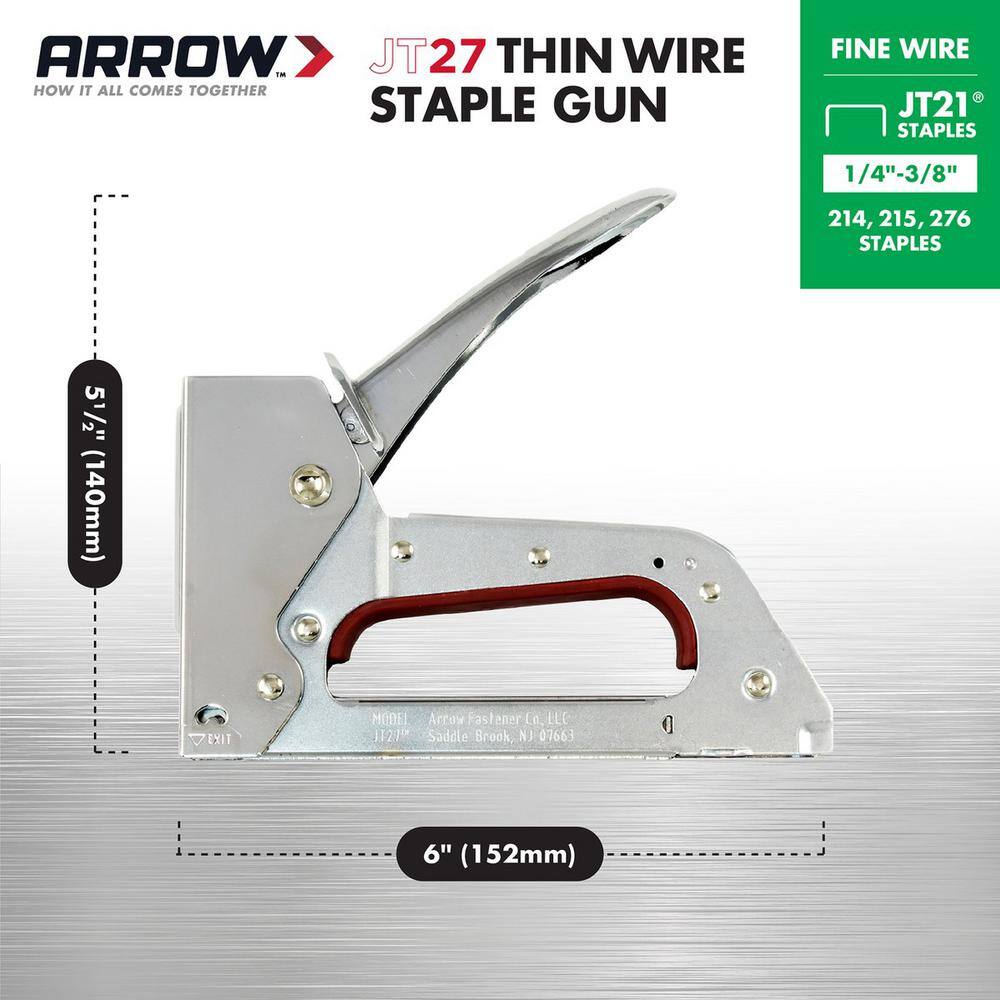 Arrow JT27 Economy Light Duty Staple Gun JT27