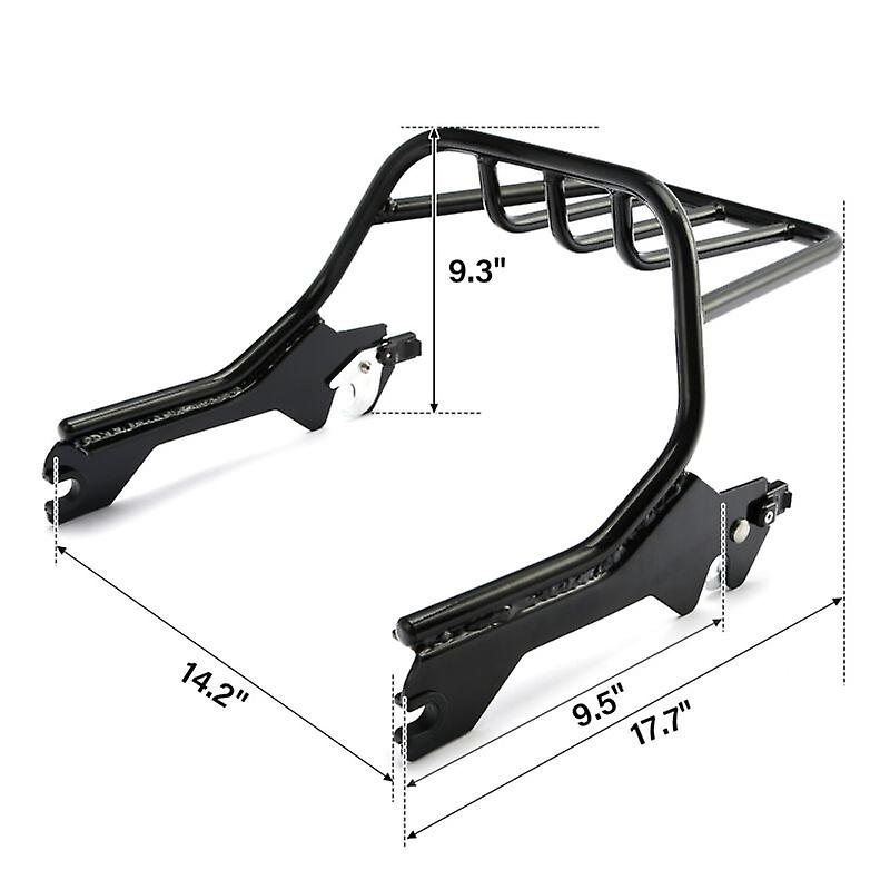 Born Pretty Motorcycle Two Up Luggage Rack For Harley Softail Fat Boy 114 2018-2021 Breakout 114 2018-2020