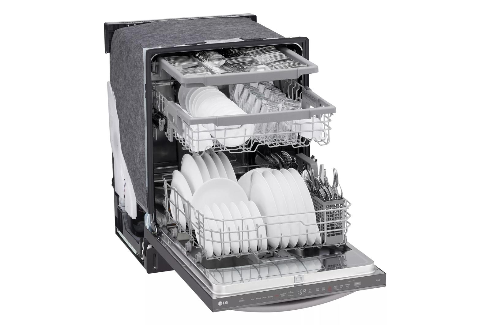 Lg LDTH5554D Top-Control Dishwasher With 1-Hour Wash & Dry, Quadwash® Pro, And Dynamic Heat Dry™