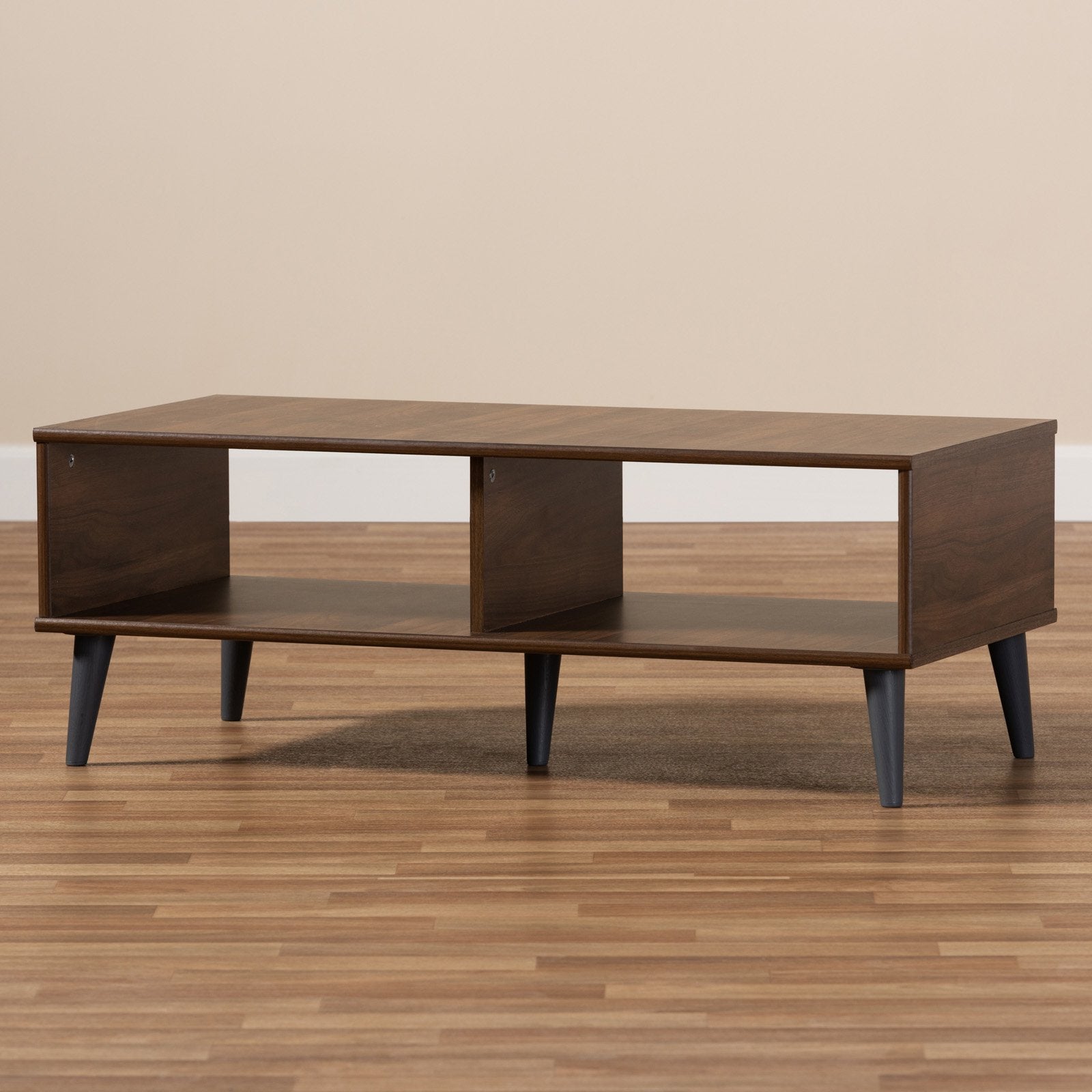 Baxton Studio Pierre Mid-Century Modern Wood Coffee Table