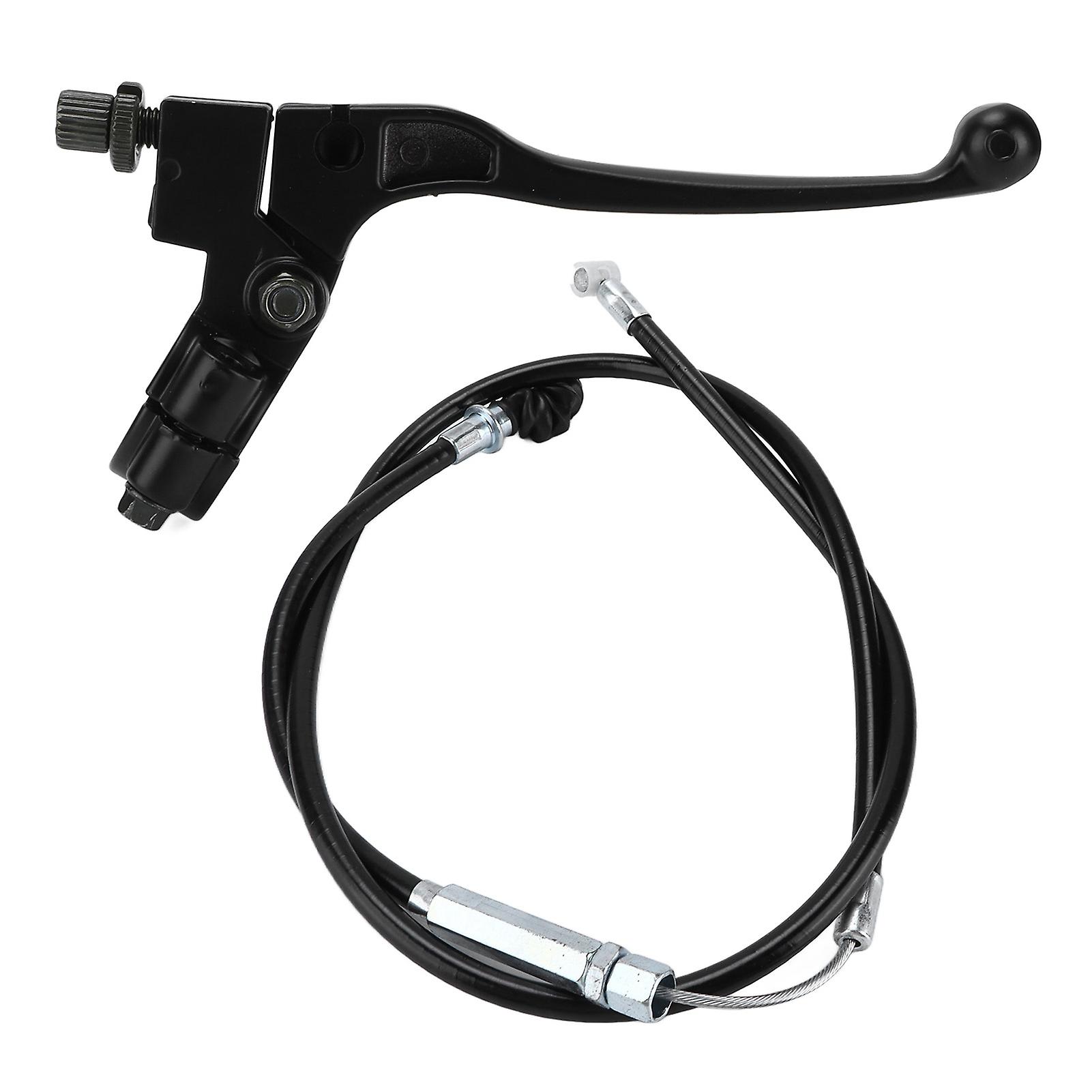 Left Clutch Lever Cable With Adjuster Replacement For Kawasaki 50cc 70cc 90cc 110cc 125cc Dirt Bike 7/8in Handlebar