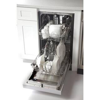 Kucht 18 in. Stainless Steel Front Control Smart Built-In Tall Tub Dishwasher 120-volt with Stainless Steel Tub K7740D