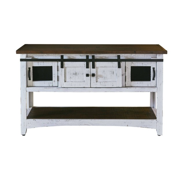 Nolan Console Table White Picket House Furnishings