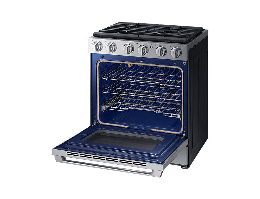 58 cu ft 30quot Gas Chef Collection Pro Range with Dual Convec