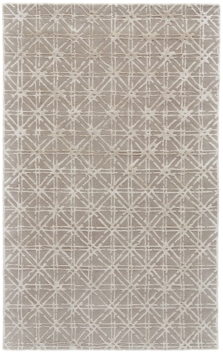 Hartford Hand Tufted Tan and Ivory Rug by BD Fine