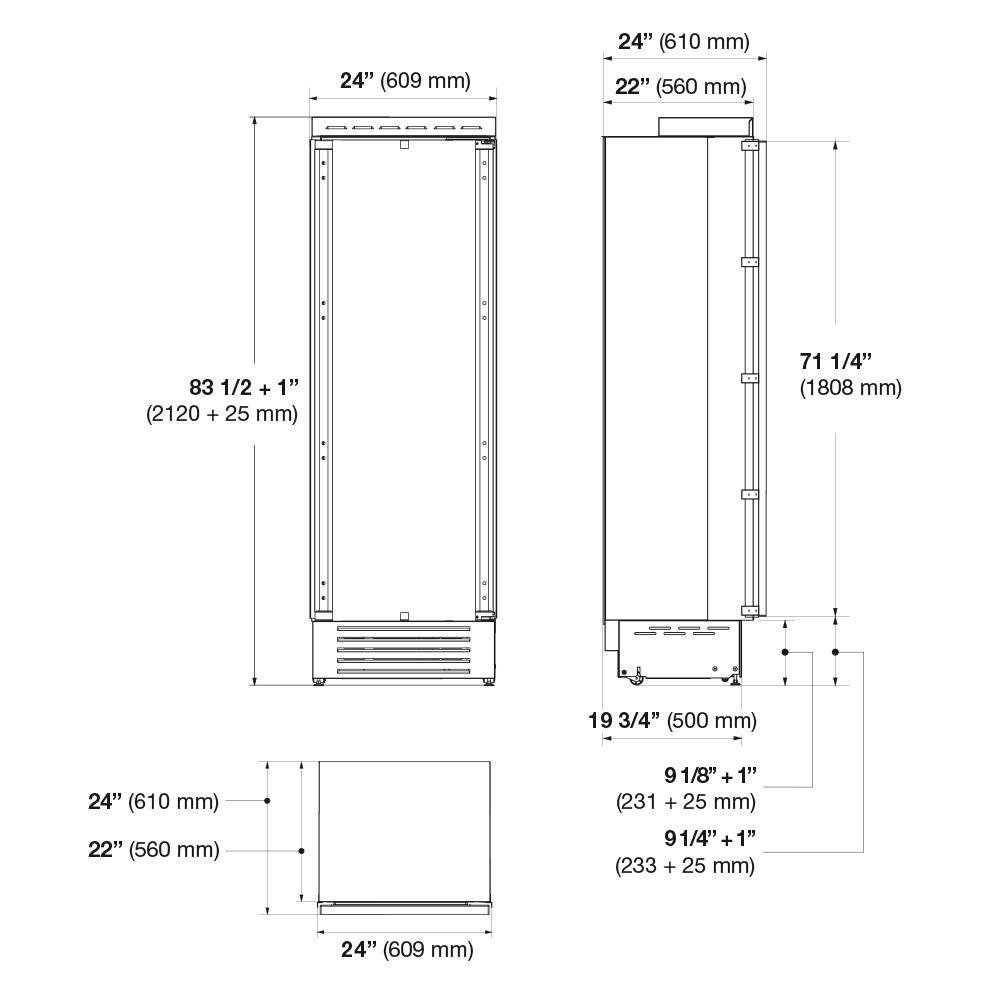 Fulgor Milano F7IRC24O1R 24