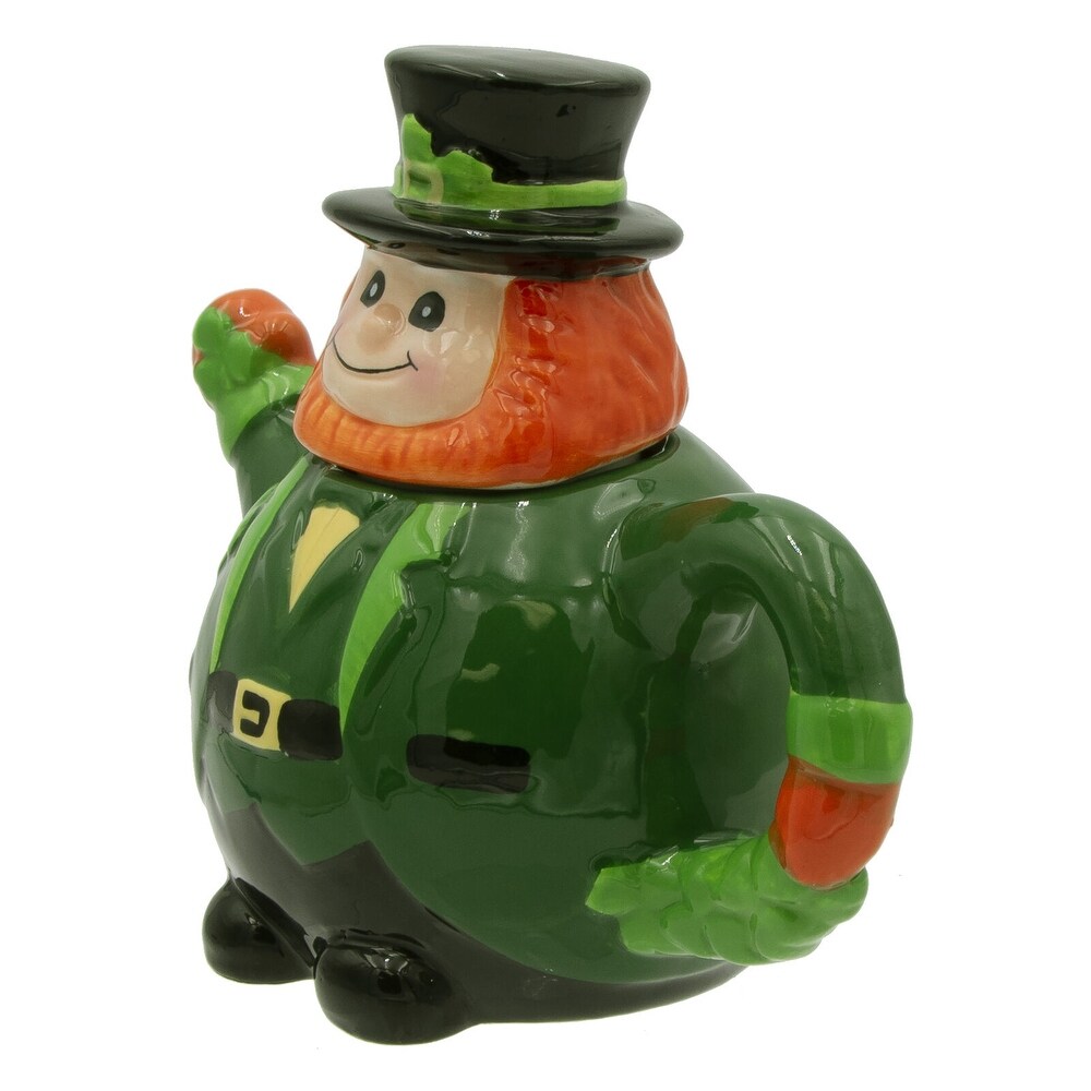 Ceramic Leprechaun 16oz Teapot