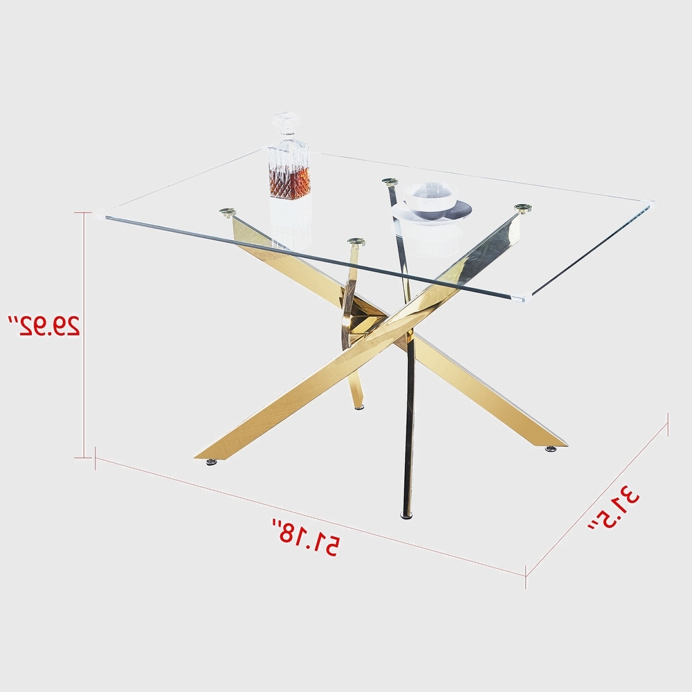 Glass Table with 0.39\