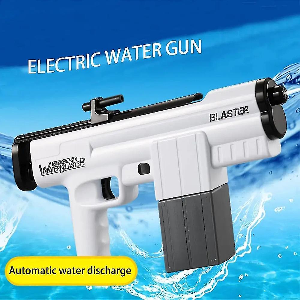 Automatic Electric Water Gun Large Capacity Summer Squirt Blaster Pool Beach Toy Kids