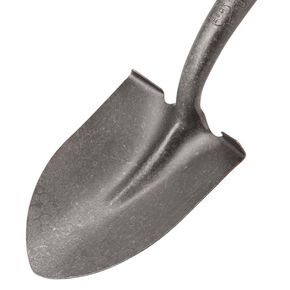 Ames 42 in. Wood Handle Steel Blade Floral Shovel 2916100