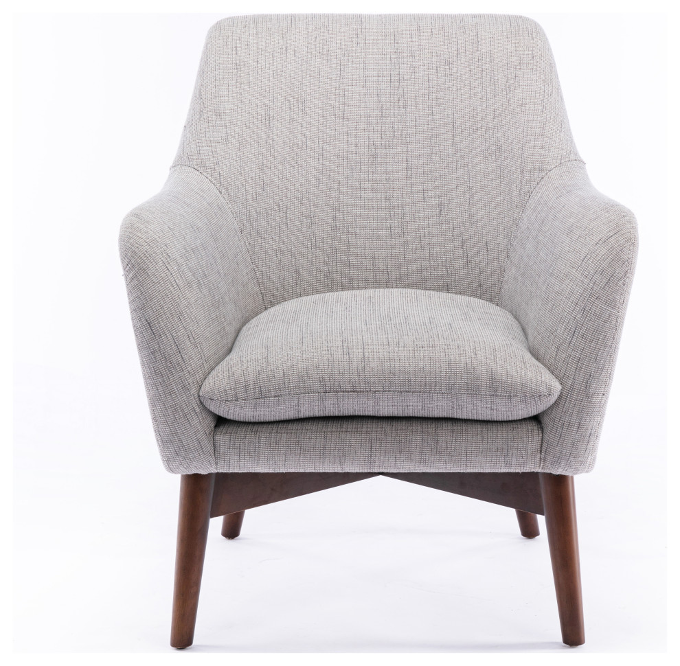 Paris Accent Chair  Performance Fabric   Midcentury   Armchairs And Accent Chairs   by Comfort Pointe  Houzz