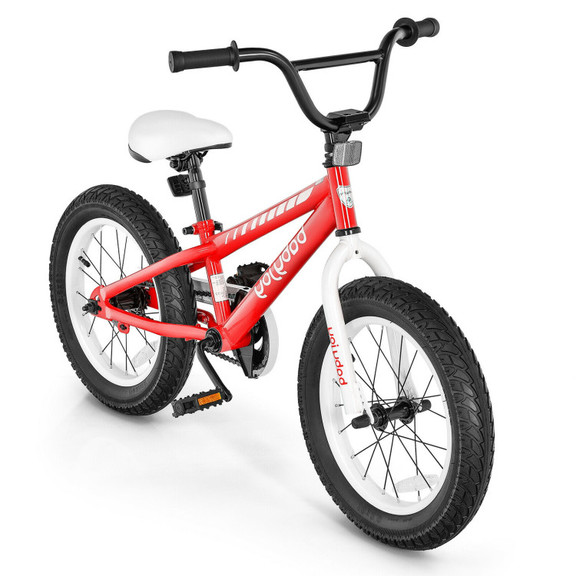 Costway 24507681 16 Inch Kids Bike Bicycle with Tr...