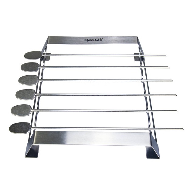 Dyna glo 6pc Skewer And Rack Set