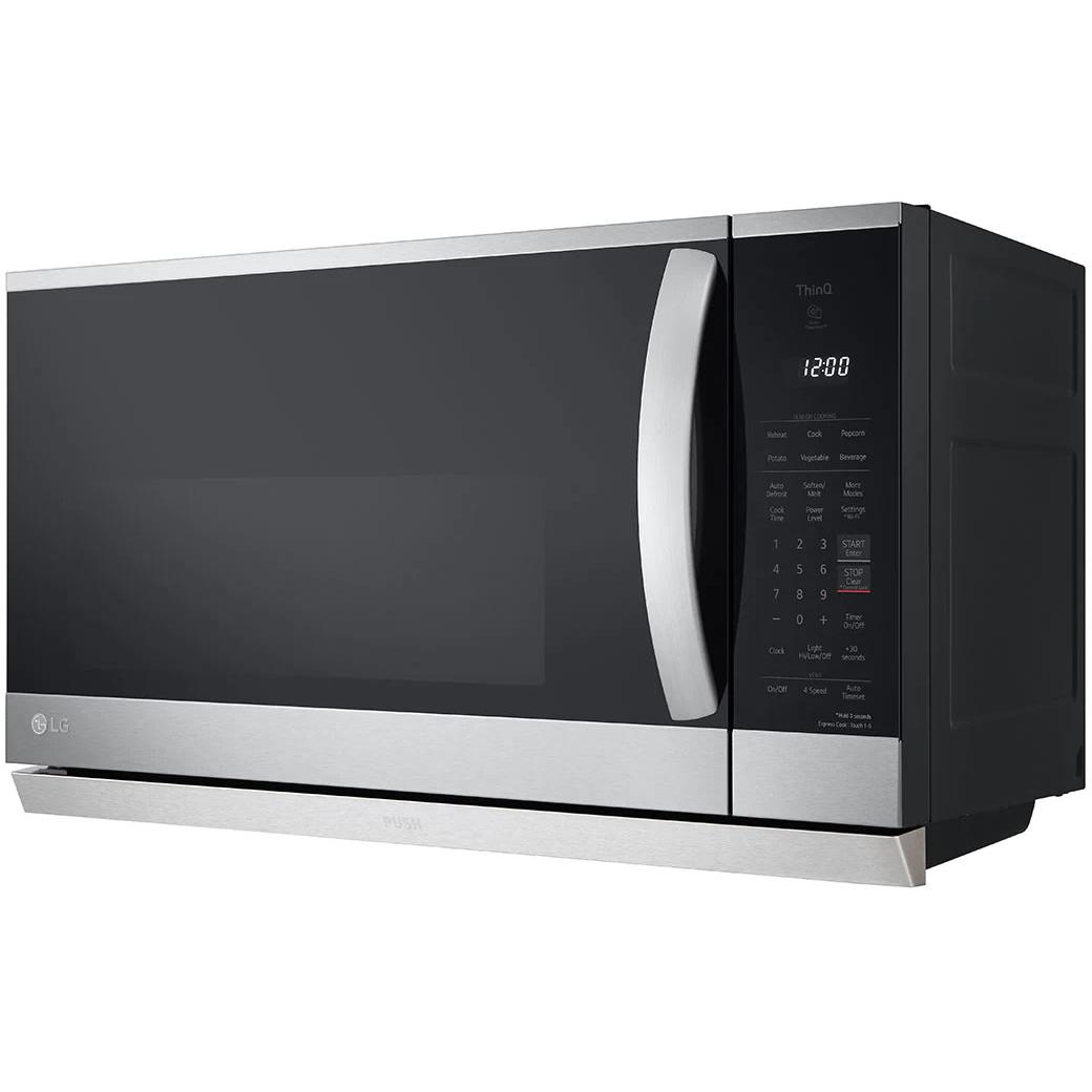 LG 30-inch, 2.1 cu. ft. Over-the-Range Microwave Oven with ExtendaVent? 2.0 MVEL2125F