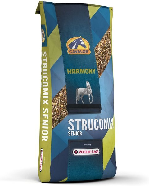 Cavalor Strucomix Senior Horse Feed， 44-lb bag