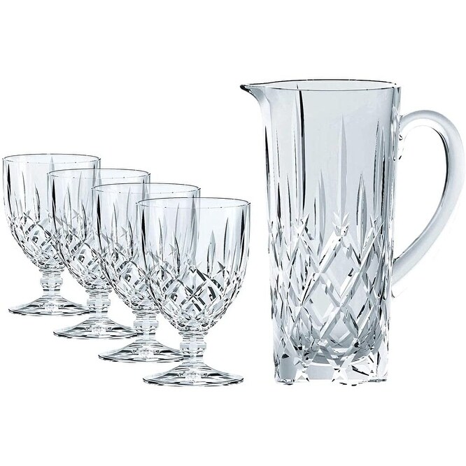 Spiegelau   Nachtmann 102387 Noblesse Set  4 Goblets   Jug