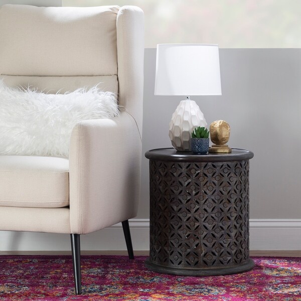 Jennifer Boho Round Side Table